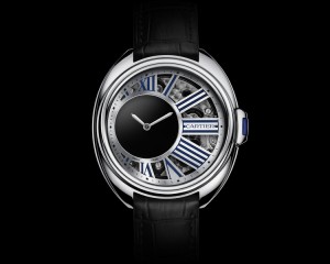Replica Clé de Cartier Mysterious Hour watch