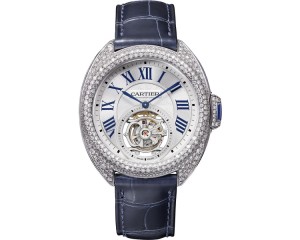 Clé de Cartier Flying Tourbillon watch