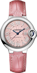 Women’s Pink Ballon Bleu de Cartier 33mm Replica Watches