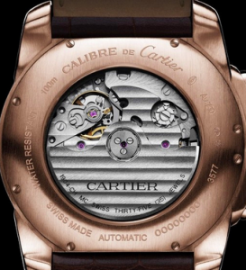 Men’s Pink Gold Calibre de Cartier Chronograph Fake Watches