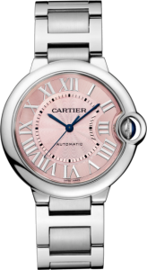 Women’s Ballon Bleu De Cartier Pink Dial Replica Watches