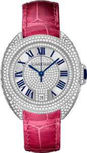 Women’s Clé De Cartier Replica Watches With Diamonds