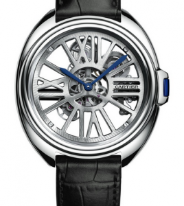 2016 New Simple Clé De Cartier Skeleton Replica Watches