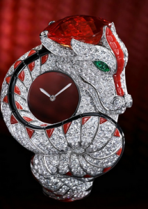 Special UK Cartier High Jewelry Dragon Mystérieux Replica Watches