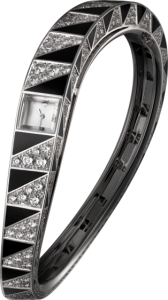 Women’s High Jewelry Cartier à L'Infini Visible Hour Diamond Fake Watches