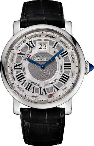 Fake Rotonde De Cartier Watches With Blue Hands