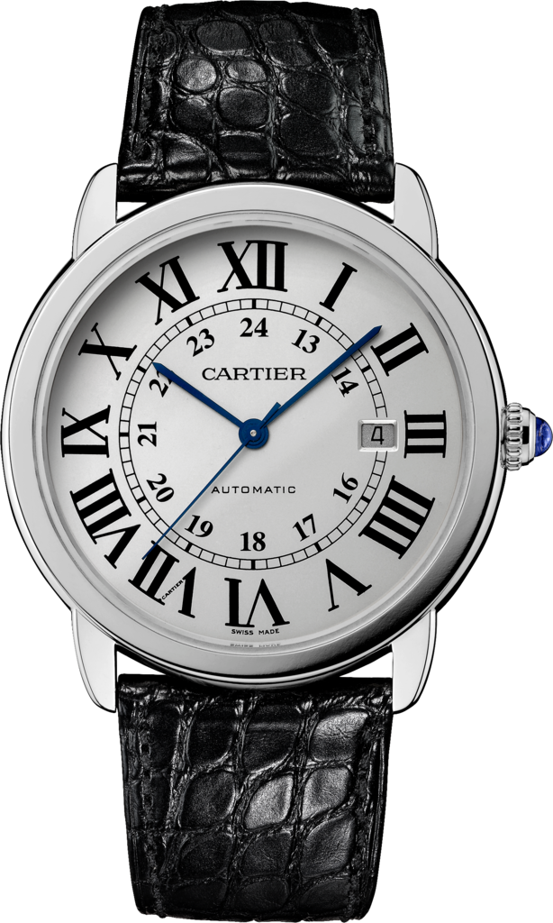 Blue Hands Replica Ronde Solo De Cartier Watches