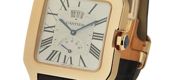 Santos De Cartier W2020067 Fake Noble UK Watches With Polished Rose Gold Cases Of Good Quality