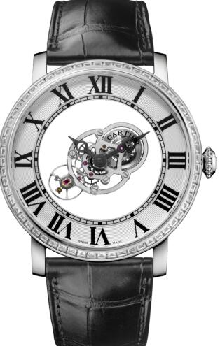 Mysterious copy Cartier watches adopt platinum material.