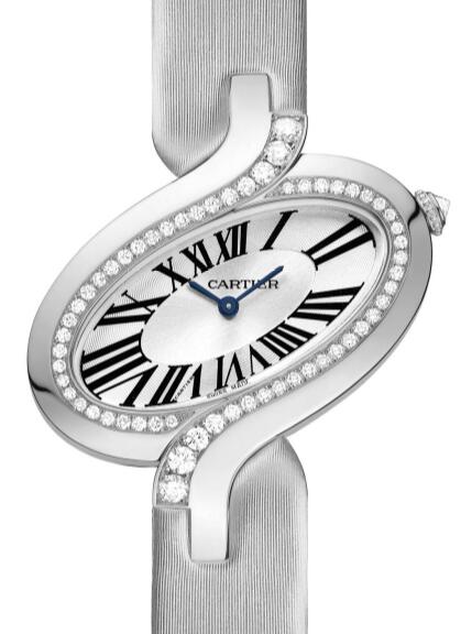 Pretty duplication watches are decorated with diamonds on the bezels.