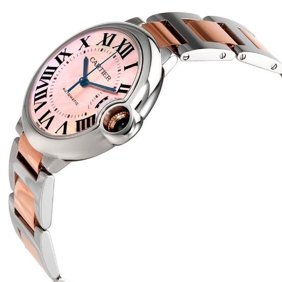 Pretty knock-off watches for sale are mixed with steel and rose gold.