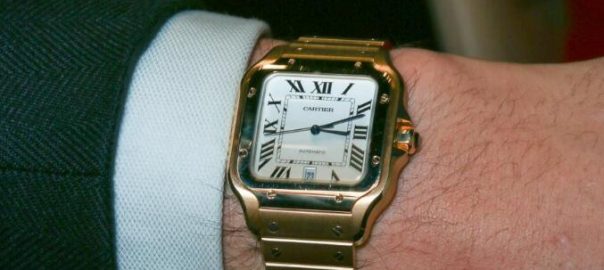 Modern Santos De Cartier Replica Watches Satisfy Fashion Guys