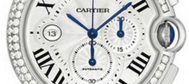 The male copy watches have silvery dials.