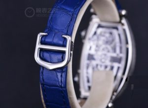 The limited copy watches have blue straps.