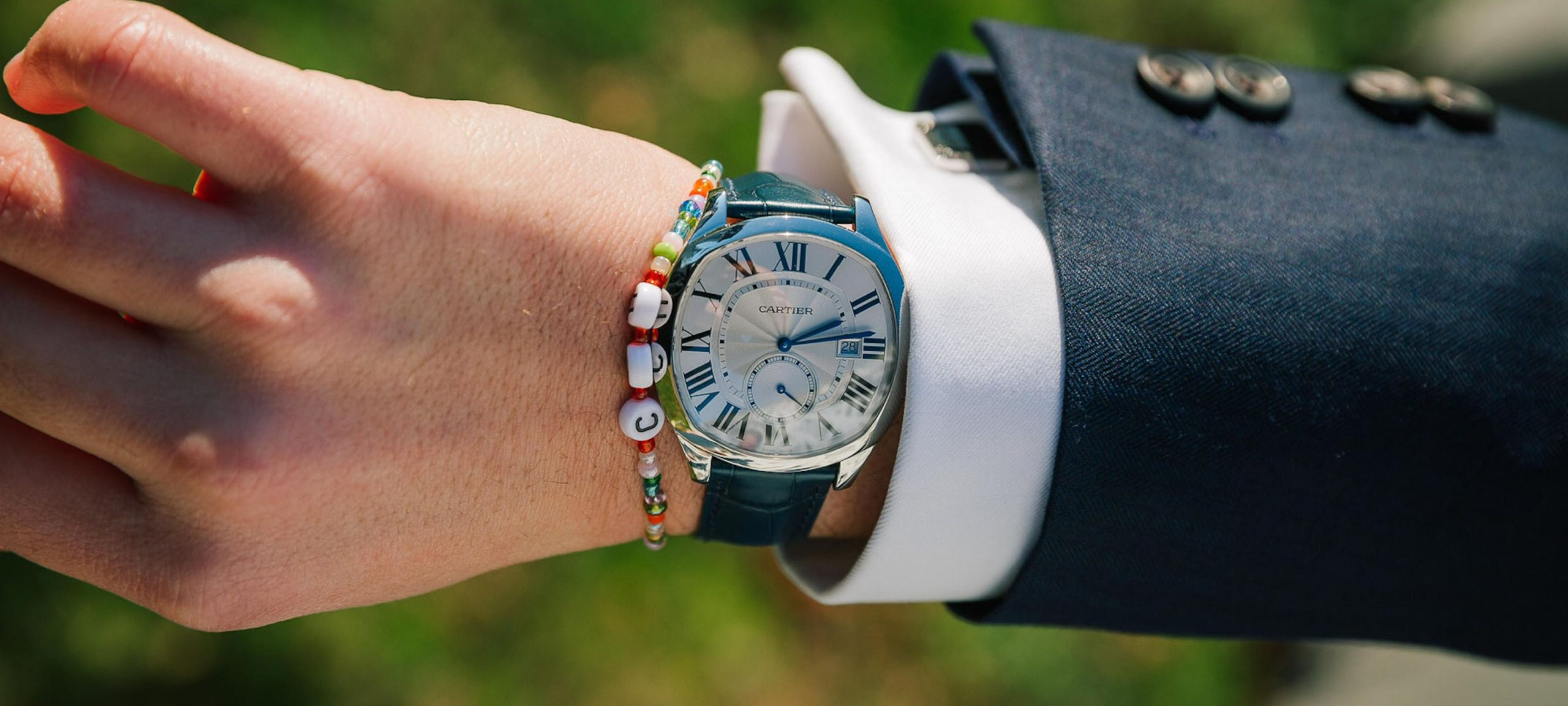 UK Swiss Made Replica Drive de Cartier in steel