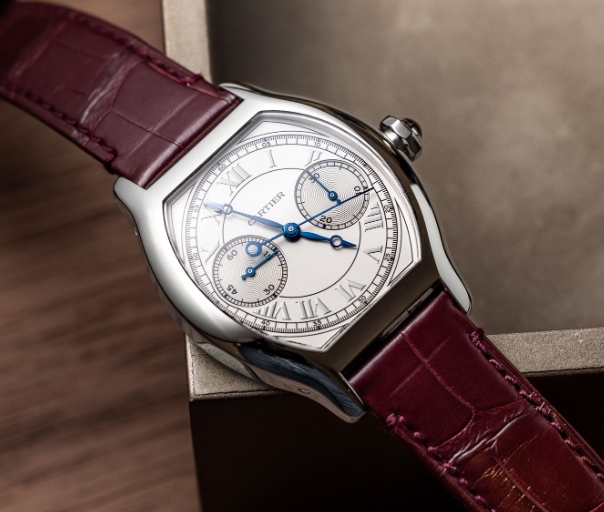 UK High Quality Replica Cartier Tortue Monopoussoir Chronograph